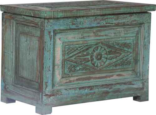 Vintage holzbox holztruhe - vintage,