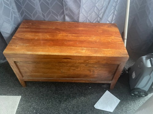 Holztruhe tisch - holztruhe,