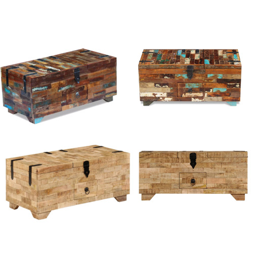 Couchtisch truhe gartentisch - truhe,