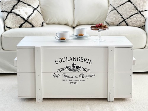 Truhe couchtisch holz massiv - truhe,