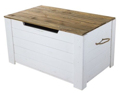 Holztruhe pascale mit deckel - pascale,